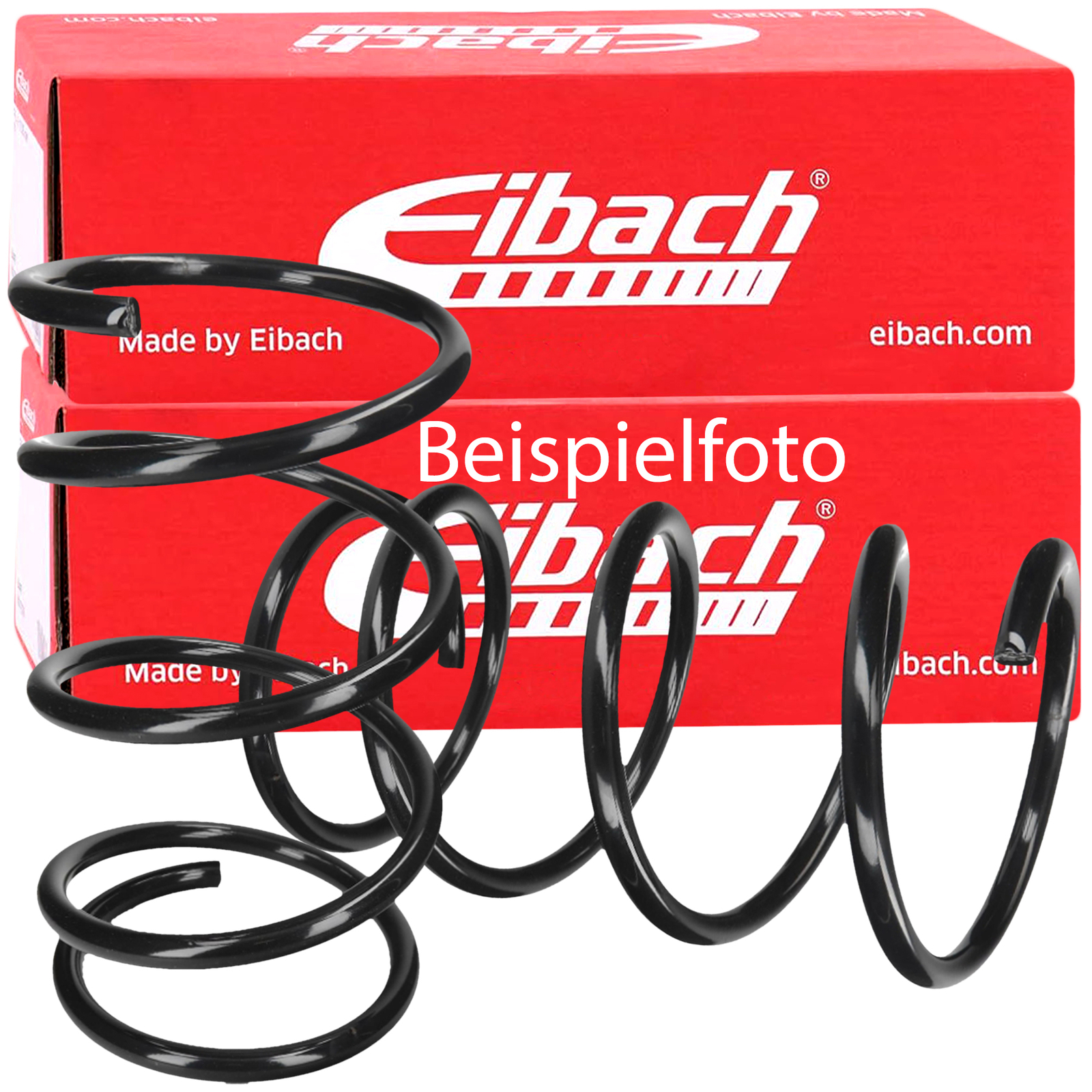 2x Eibach Fahrwerksfedern Serienersatz ERL - Hinten, 320mm Länge, 10mm Drahtdurchmesser