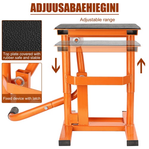 Orange Pro Range Motocross Enduro Motocross Motorbike Heavy Duty Lift Stand - Picture 3 of 12