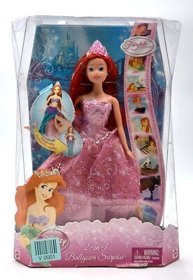 Disney Fairytale Celebration Arielle / 2in1 Ballgown Surprise Ariel Mattel W1220