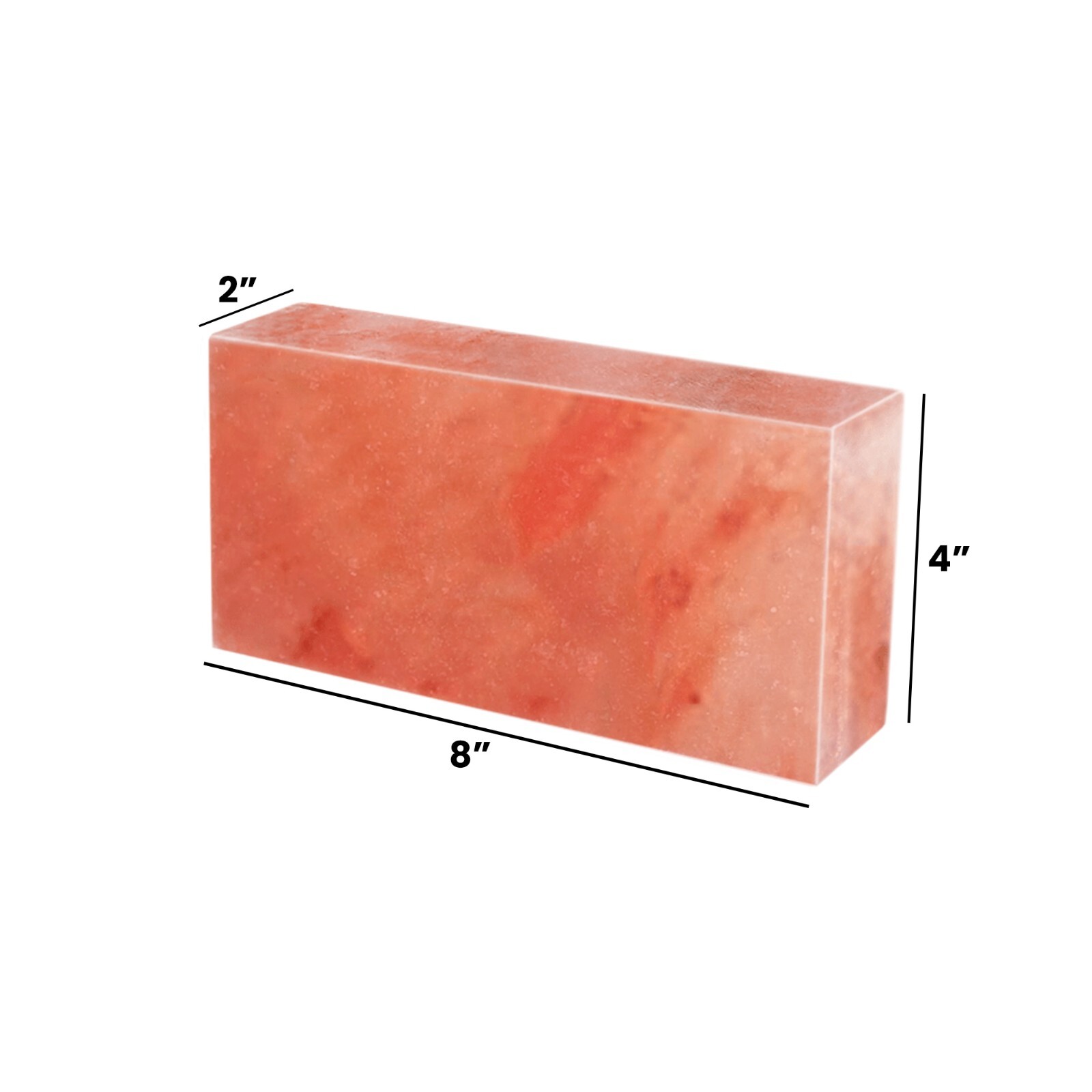Himalayan Salt Bricks 8x4x2 Pack of 20 with Free Salt Glue for Salt Spa & Sauna