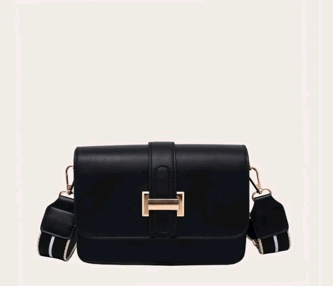 Small Black Satchel Womens Ladies Shoulder Bag Ladies Faux Leather Handbag