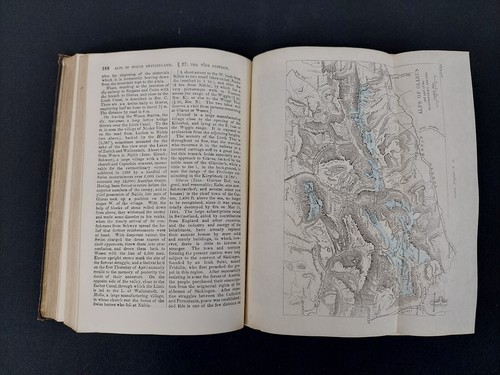 The Central Alps: Including the Bernese Oberland, John Ball, Longmans 1876 - Foto 5 di 7