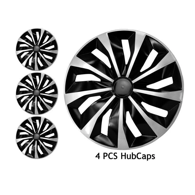 For Honda Accord 2008-2012 4Pcs 16" Hubcap Wheel Rim Cover Steel Wheel Hub Cap - Image 3 of 4
