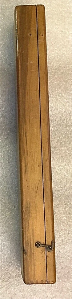 Caja de almacenamiento de agujas de tejer de madera vintage, 8 pares, 11 agujas individuales + más Foto 2 de 4