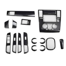 For Nissan TIIDA 2004-2009 ABS Carbon Fiber Interior Accessories Trims Stickers