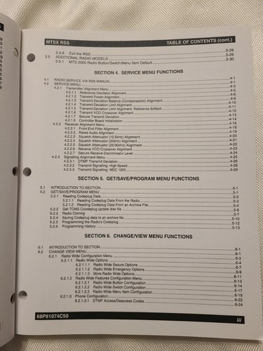 Motorola Radio MT2000/MTS2000/MTX838/MTX8000/MTX9000 Software User Guide RVN4097 - Picture 4 of 13