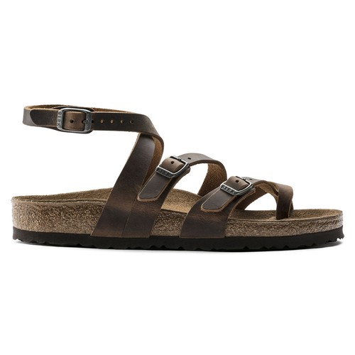 CLEARANCE Birkenstock Leather SERES Old Camberra Tobacco 35 Narrow BNIB - Picture 7 of 11