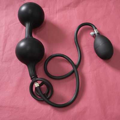 Inflatable Plug mit Pumpe Expander Stecker Insert Stopper Hodenring Harnröhren