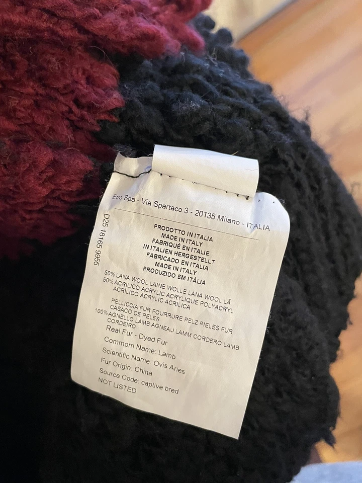 Etro Milano Fringes Multicolor Sleeveless Coat Vest Size 38 - Image 4 of 4