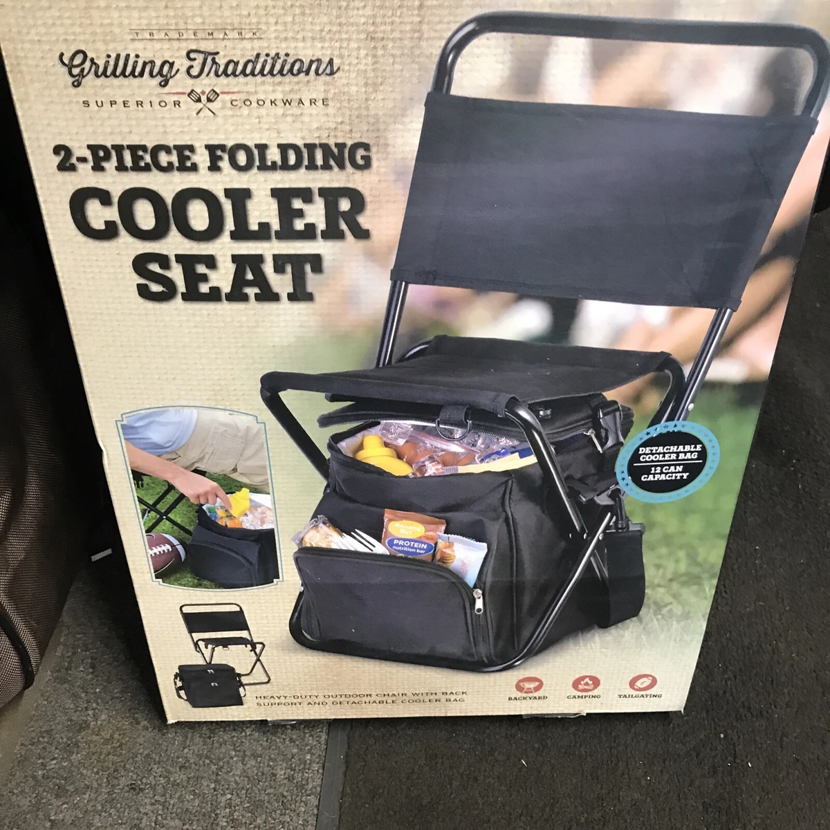 Foldable store cooler bag