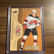 2018-19 Upper Deck Engrained 218/299 Nico Hischier #24