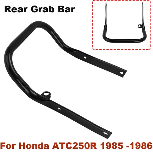 Rear Grab Bar For Honda ATC250R ATC 250R 1985-1986 250R ATC ATV Iron Black Paint - Picture 1 of 9