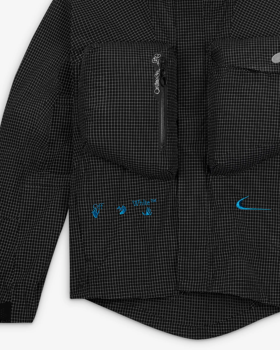 Nike x Off-White™ Jacket Black DN1750-010 Asian Size L F/S Nike x Off-White™ Jacket Black DN1750-010 Asian Size L F/S
