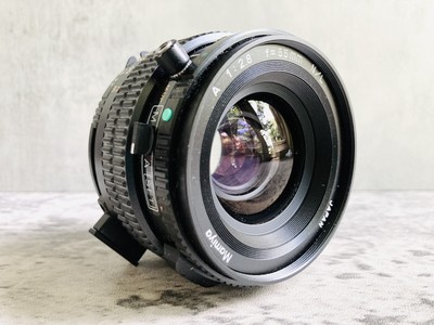 EXC Mamiya Sekor A 55mm f2.8 N/L Lens Shutter 645 Pro TL w EXC Mamiya Sekor A 55mm f2.8 N/L Lens Shutter 645 Pro TL w
