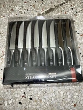 Bellemain Serrated Steak 8 Piece Stainless Steel Knife Set