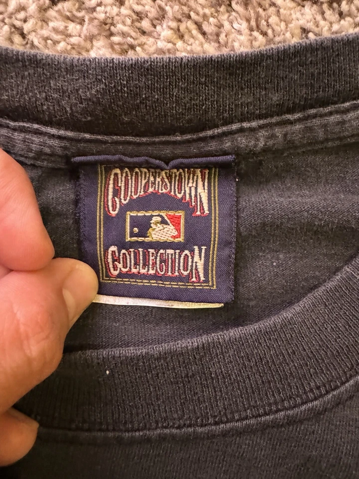 Camiseta de béisbol vintage de los años 90 Baltimore Orioles Ripken mlb talla L grande Foto 3 de 4