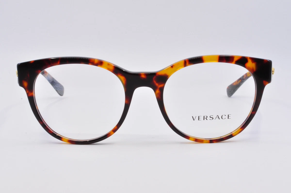 Versace Eyeglasses VE 3266 5217 Havana Size 55 17 145 eBay