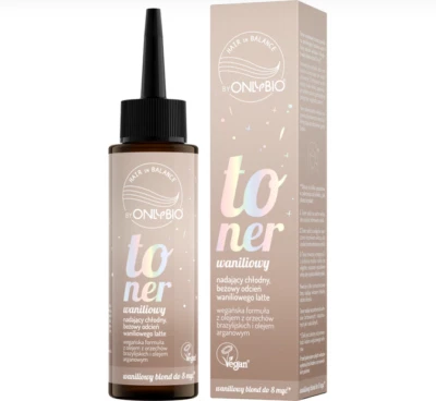 OnlyBio Hair in Balance TONER VANILLA / CHURROS / ALMOND MILK 100ml