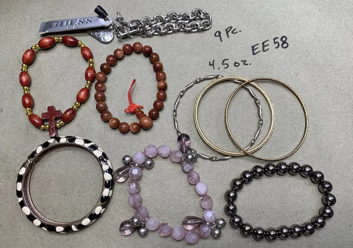 Bracelets - Bracelet Lot, Less Than A Dollar Piece 9 Each — Lot Packed EE58