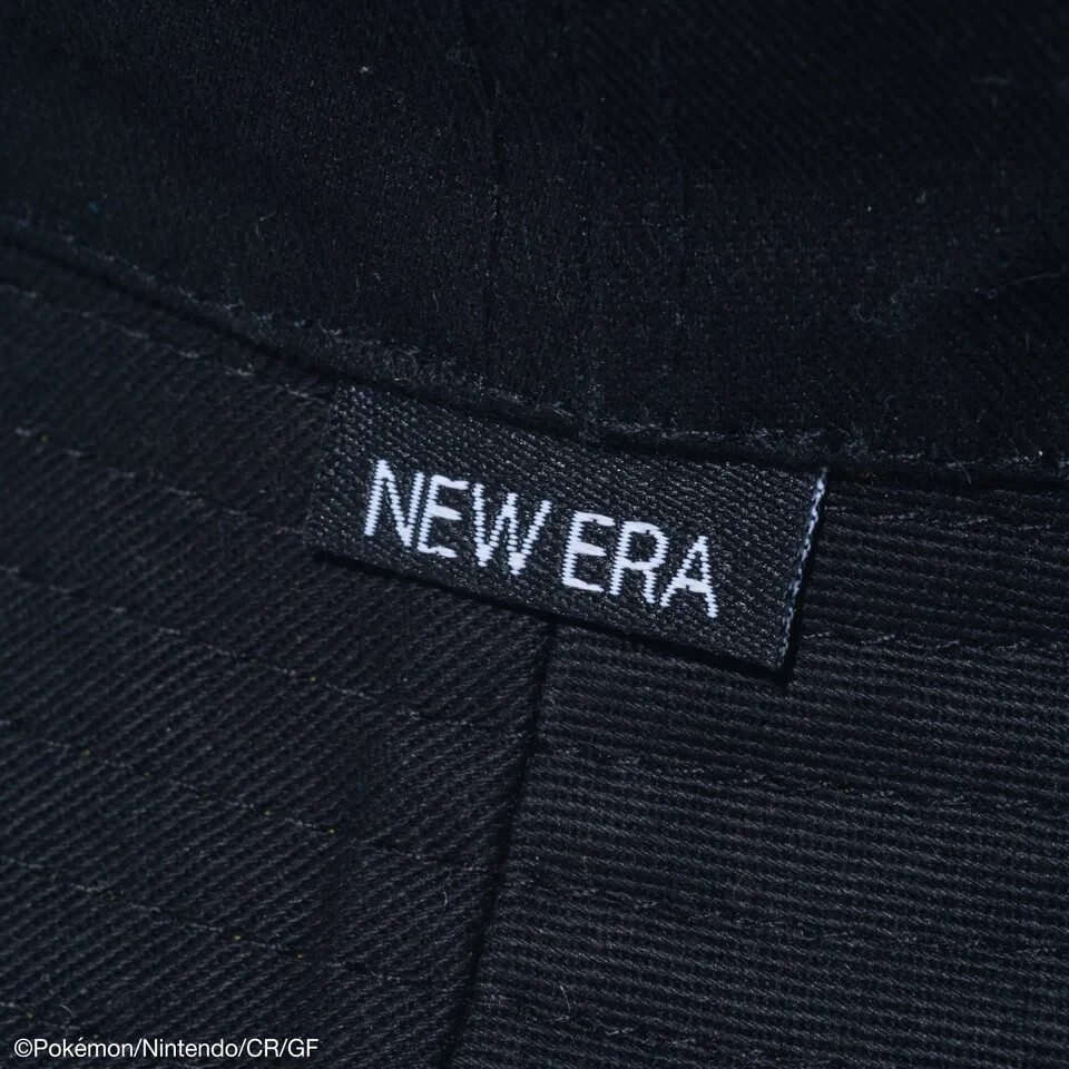 [NEW]NEW ERA Bucket Hat  Reversible Pokemon  Black x  yellow 2024 Size L-XL image 9