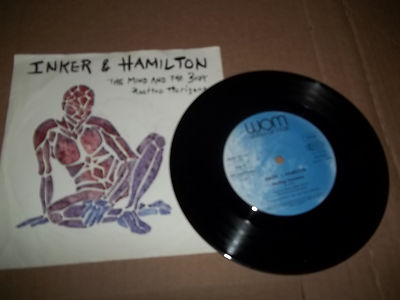 INKER & HAMILTON RARE 7'' PS 45 1984 THE MIND AND THE BODY ROOFTOP HORIZONS NM