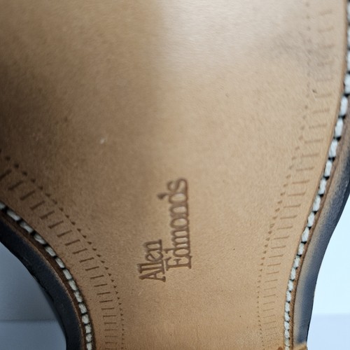 Allen Edmonds NEW MANCHESTER BLACK Leather TASSEL Loafer 10.5 $395.00 NWOB - Picture 8 of 9