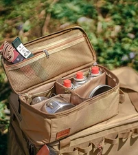 Camping Storage Handbag Cookware Tableware Portable Travel Organizer Outdoor