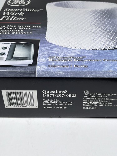 (2) GE Humidifier FILTER Replacement SmartWater Wick 106763 For Model 106663 - Picture 10 of 11