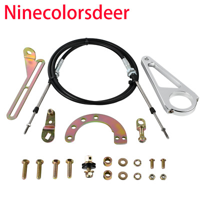 2''Aftermarket For GM Hard Column Cable Shift Linkage Kit Transmission