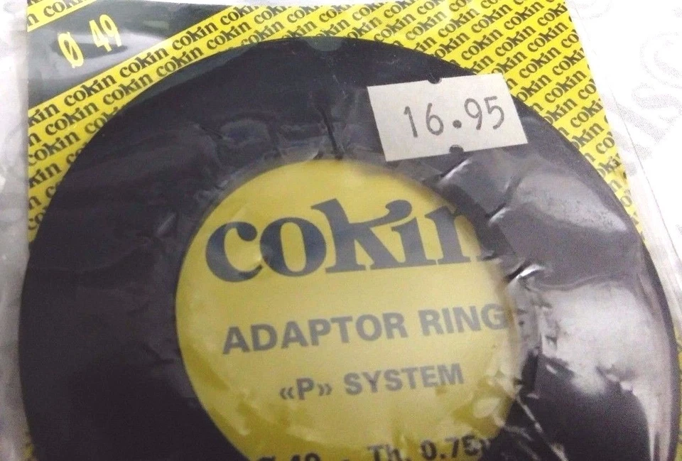 Genuine Cokin P Series 49mm Adapter Ring P449 Made in France Original 49 mm   - Image 3 of 4
