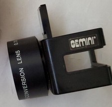 Gemini Disc Camera 0.7 Wide Conversion f/2.8 Lens with Case Vintage