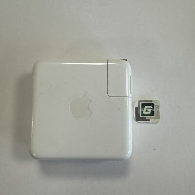 Apple 61W USB-C Power Adapter Charger MacBook Pro A1947 Genuine OEM Used