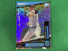 2020 Panini Unparalleled Astral #30 Jordan Yamamoto Miami Marlins