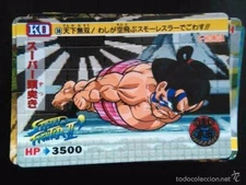 STREET FIGHTER II CARD CARDDASS Bandai Capcom 1992 n 50