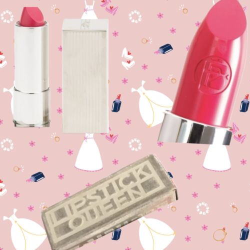 Lipstick Queen Silver Screen Medium Fuchsia Pink Wet Gloss Finish Lipstick-Play