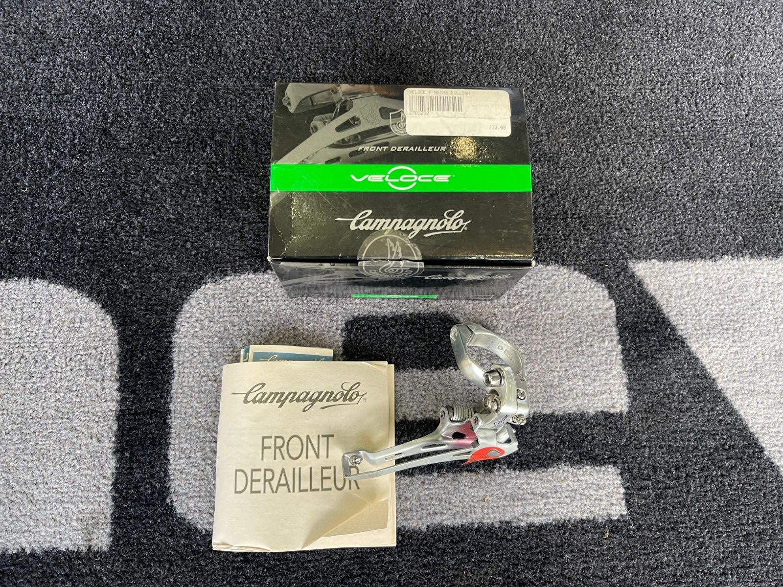 Campagnolo Veloce 10 Speed Band-On Front Derailleur 35mm Silver