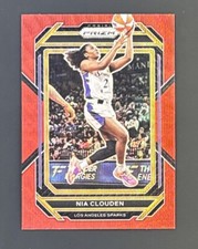 2023 Panini Prizm WNBA - Ruby Wave Prizm #18 Nia Clouden