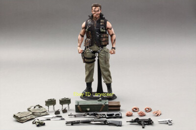 Hot Toys MMS276 Commando John Matrix 1/6 Action Figure Model In