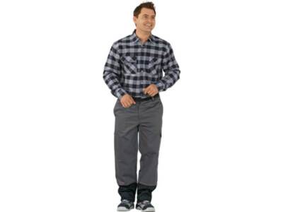 PLANAM 5520046 Schweißerschutzbundhose Weld Shield Größe 46 grau/schwarz