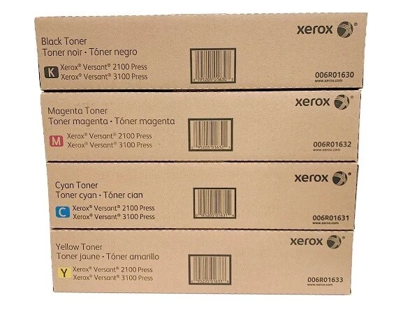 Xerox Versant 2100 / 3100/ 4100 Toners 006R01630, 006R01631, 006R01632, 006R0163 - Image 1 of 1
