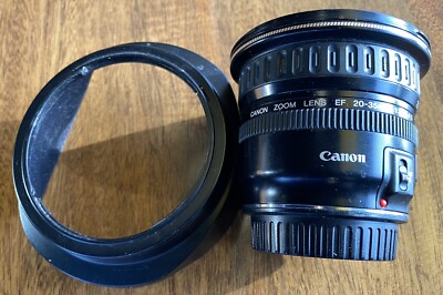 CANON Lens EF ULTRASONIC 20-35mm 1:3.5-4.5 with are-83E Hood and