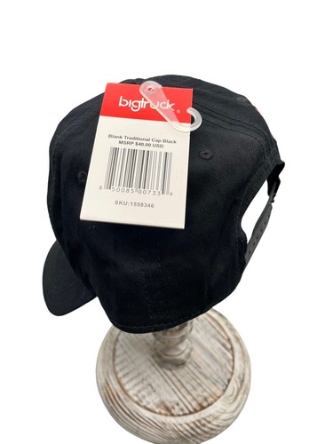 Truckermütze Marke Big Truck schwarz Snapback verstellbar 58 cm Surfer Cap Adventure - Bild 5 von 12