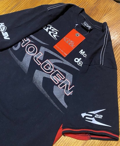 Holden Racing Team HRT Print Boys Black/Red Cotton T-Shirt - Size 14 - NWT. - Picture 7 of 13