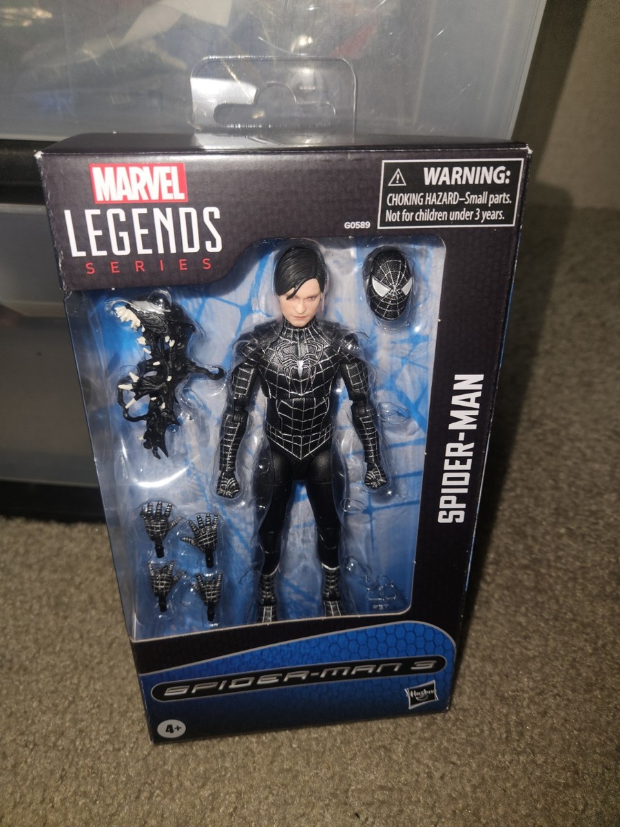 Marvel Legends SPIDER-MAN 3 Black Suit Symbiote Angry Tobey