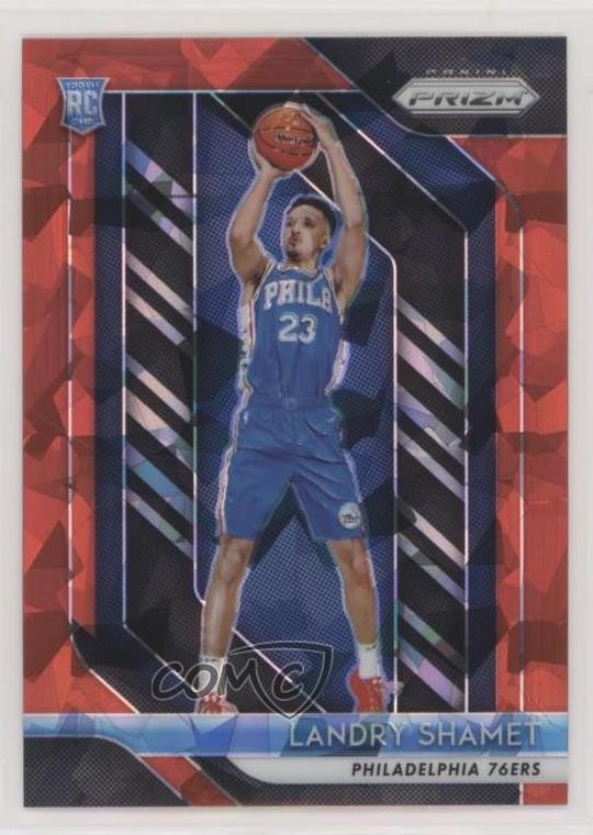 2018-19 Panini Prizm Red Ice Prizm Landry Shamet #199 0ad