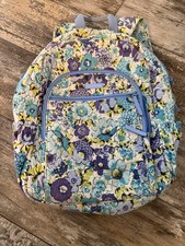 Vera Bradley Large Backpack, Retired Floral P...