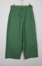 Seasalt Women's Cotton Sequence Straight Leg Crops Pine Size 10 - 20