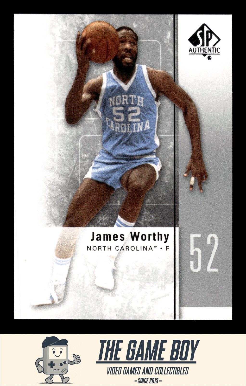 2011-12 SP Authentic #14 James Worthy North Carolina Tar Heels