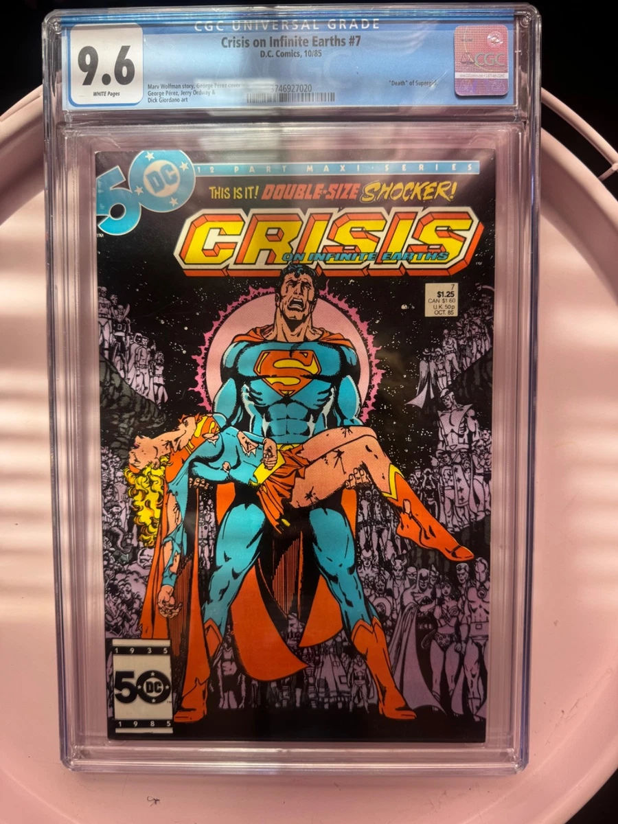アメコミリーフ Crisis Infinite Earths #7 CGC9.6 【公式通販】