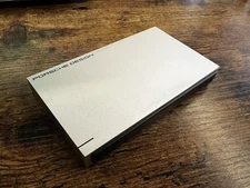 LaCie Porsche Design 1TB AR25U3 External Hard Drive USB 3.0 Portable W/PWR Cord